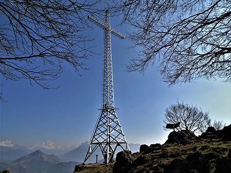 MONTE ZUCCO (1232 m) ad anello da S. Antonio Abb. (987 m) per la prima volta via Sonzogno (1108 m) - 31mar21 - FOTOGALLERY